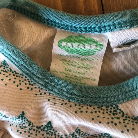 Spearmint Love Parade Organic Cotton Bodysuit 3-6 months - Picture 3 of 3